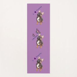 yogamatte französische bulldogge