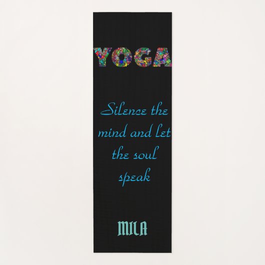 Yogamattel Yogamatte (Vorderseite)