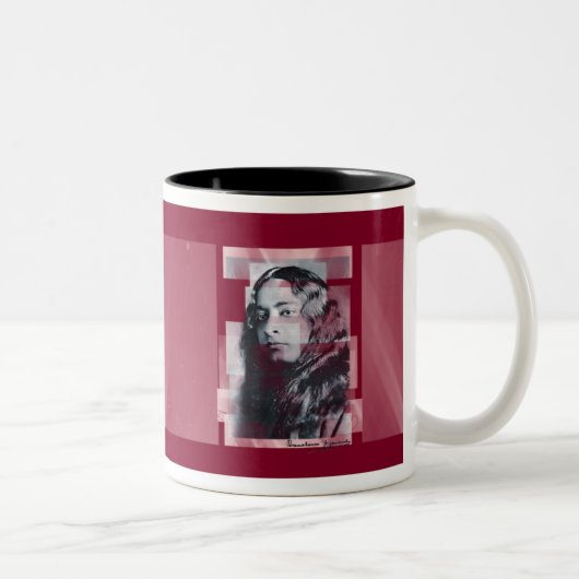 Yogananda - Tasse, Cup Zweifarbige Tasse (Rechts)