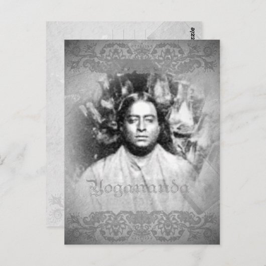 Yogananda Vintag - Postcard Postkarte (Vorne/Hinten)