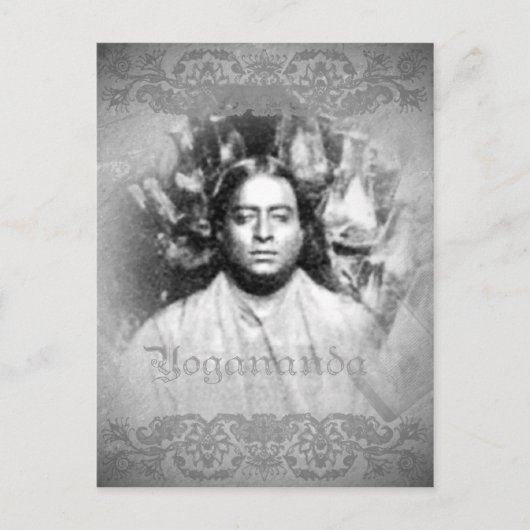 Yogananda Vintage - Postkarte (Vorderseite)