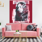 Yogananda - Wrapped Canvas Leinwanddruck (Insitu (Wohnzimmer))