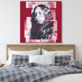 Yogananda - Wrapped Canvas Leinwanddruck (Insitu (Schlafzimmer))