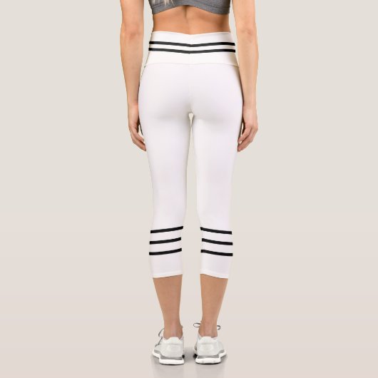 Yogapapflanze, hochgeschliffen, XS (0-2) für Fraue Capri Leggings (Rückseite)