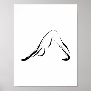 Yogaplakat Poster