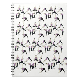 Yogaposen Notizbuch – für Ideen in Bewegung Notizblock