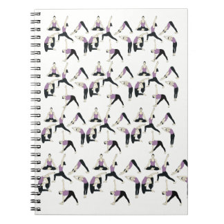 Yogaposen Notizbuch – für Ideen in Bewegung Notizblock