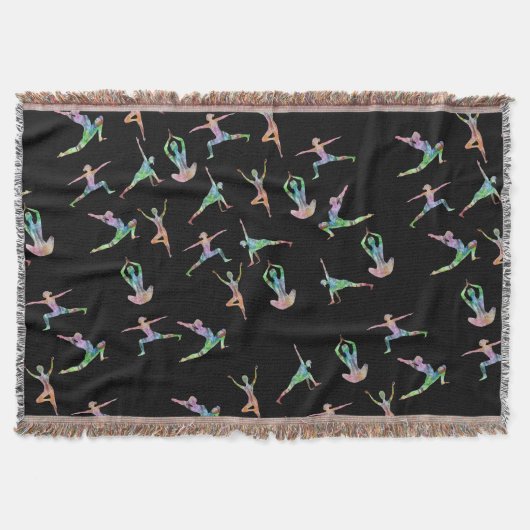 Yogapositionen Decke (Vorderseite)