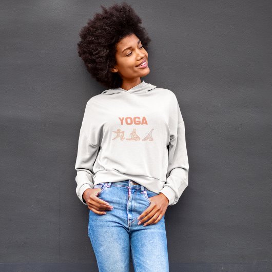 Yogapositionen Hoodie