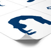 Yogapositionen Poster (Ecke)