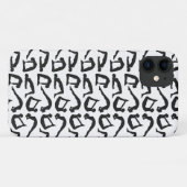 Yogapositionen Silhouetten Case-Mate iPhone Hülle (Rückseite (Horizontal))