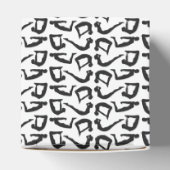 Yogapositionen Silhouetten Geschenkschachtel (Oben)