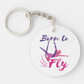 Yogasilden aus der Luft, Geboren zum Fliegen Schlüsselanhänger (Vorderseite)