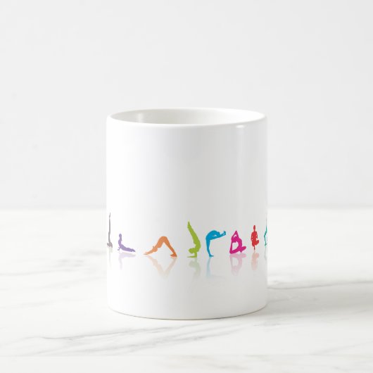 Yogaspaß Kaffeetasse (Mittel)