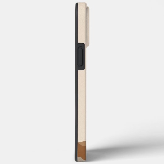 Yogastudio Pose Goldmond modern abstrakten Zen Case-Mate iPhone Hülle (Rückseite / Rechts)