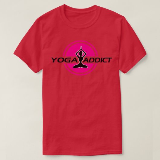 Yogasucht T-Shirt (Design vorne)