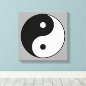 Yogasymbol Leinwanddruck (Insitu (Holzboden))