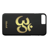 Yogasymbol OM (Om) Namaste Case-Mate iPhone Hülle (Rückseite (Horizontal))