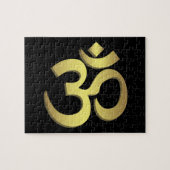 Yogasymbol OM (Om) Namaste Puzzle (Horizontal)