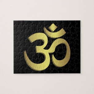 Yogasymbol OM (Om) Namaste Puzzle