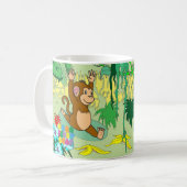 Yogateddy-Bärn-Affe-Tasse Kaffeetasse (Vorderseite Links)