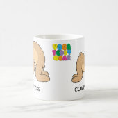 Yogateddy-Bärn-Katze/Kuh-Tasse Kaffeetasse (Mittel)