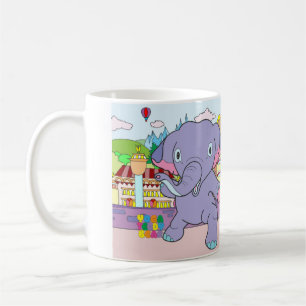 Yogateddy-Bärn-u. Krieger-Elefant-Tasse Kaffeetasse