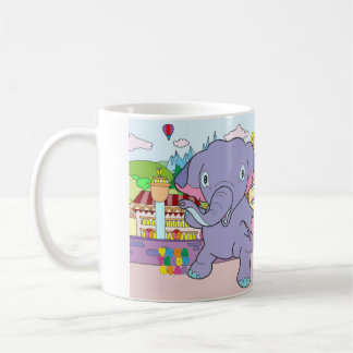 Yogateddy-Bärn-u. Krieger-Elefant-Tasse Kaffeetasse