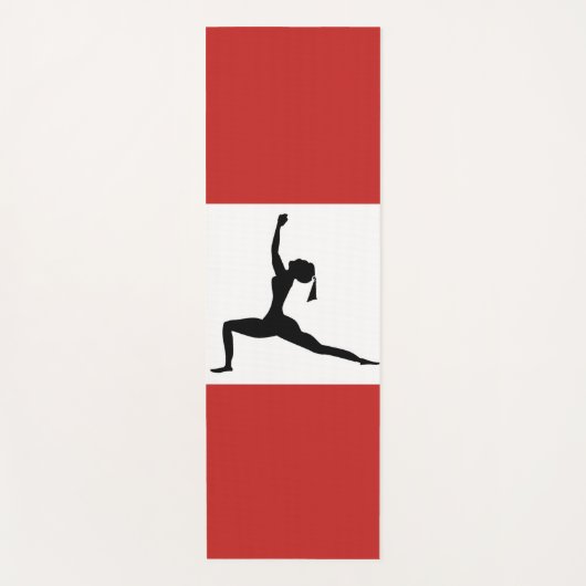 Yogaübung am Morgen Yogamatte (Vorderseite)