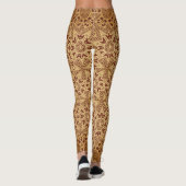 Yogaübungen Henna & Lace Leggings (Rückseite)