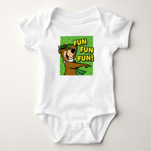 Yogi Bär Spaß Spaß Spaß Baby Strampler