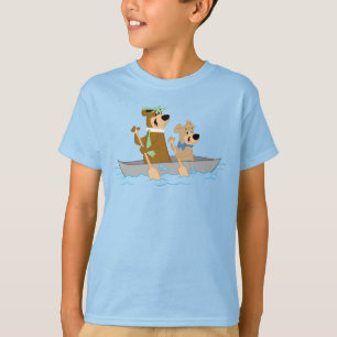Yogi Bär und Boo Boo lustiges Kanu-Abenteuer T-Shirt