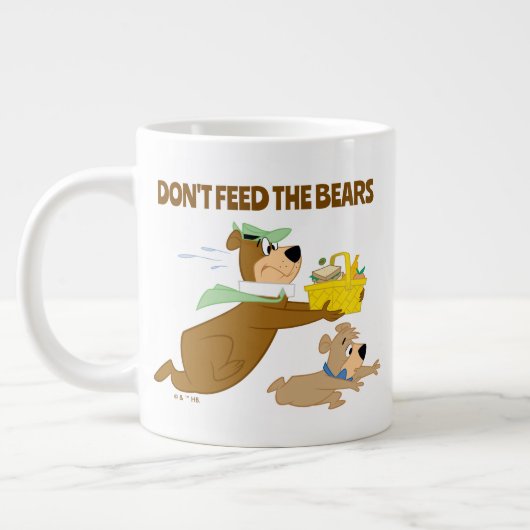 Yogi-Bär und Boo-Boo-Panik Jumbo-Tasse (Links)