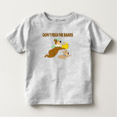 Yogi-Bär und Boo-Boo-Panik Kleinkind T-shirt (Vorderseite)