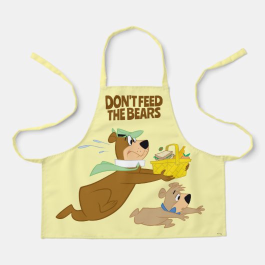 Yogi-Bär und Boo-Boo-Panik Schürze (Vorderseite)
