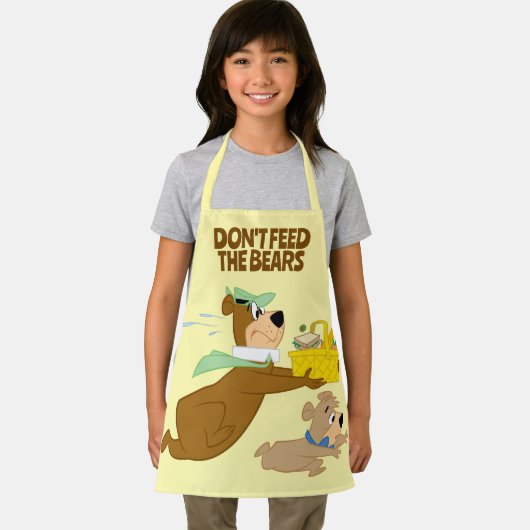 Yogi-Bär und Boo-Boo-Panik Schürze (Insitu)
