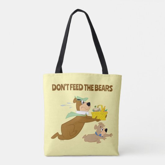 Yogi-Bär und Boo-Boo-Panik Tasche (Rückseite)