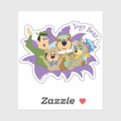 Yogi Bär und Freunde Überraschung Aufkleber (Blatt)