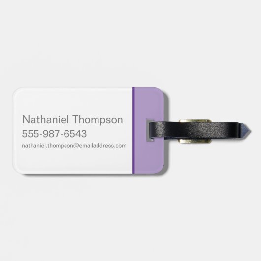 Yogi Bär und Freunde Überraschung Gepäckanhänger (Rückseite horizontal)