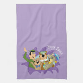 Yogi Bär und Freunde Überraschung Geschirrtuch (Vertikal)