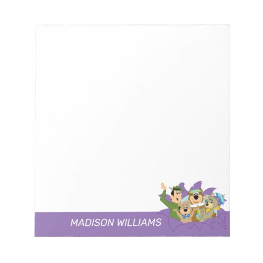 Yogi Bär und Freunde Überraschung Notizblock (Vorderseite)