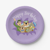 Yogi Bär und Freunde Überraschung Pappteller (Vorderseite)