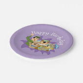 Yogi Bär und Freunde Überraschung Pappteller (Schrägansicht)