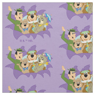 Yogi Bär und Freunde Überraschung Stoff