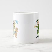 Yogi Bär und Freunde Warm Willkommen Jumbo-Tasse (Vorderseite)