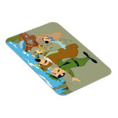 Yogi Bär und Freunde Warm Willkommen Magnet (Rechte Seite)