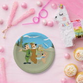 Yogi Bär und Freunde Warm Willkommen Pappteller (Party)