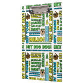 Yogi Bären's Picnic Quotes & Fun Phrases Muster Klemmbrett (Links)