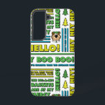 Yogi Bären's Picnic Quotes & Fun Phrases Muster Samsung Galaxy Hülle<br><div class="desc">Bringen Sie den Charme des Jellystone Parks mit diesem dynamischen Yogi-Bärenmuster in Ihre Entwürfe! Dieses Kunstwerk mit dem lieblichen und immer schelhaften Yogi-Bär ist voll von seinen klassischen Schlagwörtern wie "Hey Boo Boo!" und "Smarter als der durchschnittliche Bär", sowie Picknickkörben, Bäumen und lustigen Schriften. Dieses dynamische und spielerisch gestaltete Design...</div>