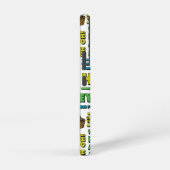 Yogi Bären's Picnic Quotes & Fun Phrases Muster Samsung Galaxy Hülle (Rechte Seite)